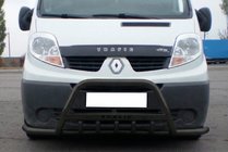Renault Trafic 2001–2015 Kengurins Exclusive Black (nerūsējošais tērauds) foto 1