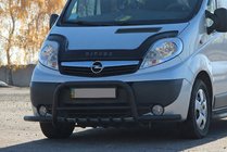 Renault Trafic 2001–2015 Kengurins Exclusive Black (nerūsējošais tērauds) foto 2