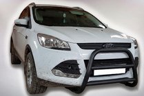 Ford Kuga/Escape 2013–2019 Kengurubārs WT018 Black (nerūsējošais tērauds) foto 2