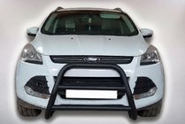 Ford Kuga/Escape 2013–2019 Kengurubārs WT018 Black (nerūsējošais tērauds) foto 3