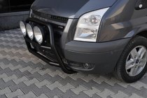 Ford Transit 2000–2014 Bullbar WT018 Black (2006-2014, nerūsējošais tērauds) foto 3
