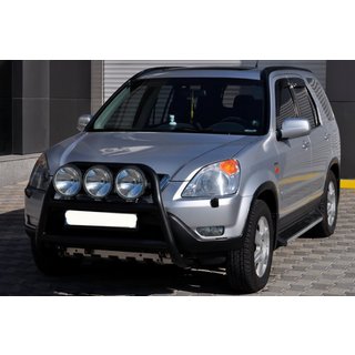 Kengurubārs WT018 Black (nerūsējošais tērauds) Honda CRV 2001–2006 foto 3