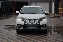 Honda CRV 2012–2016 Priekšējais aizsargstienis WT018 Black (nerūsējošais tērauds) foto 2