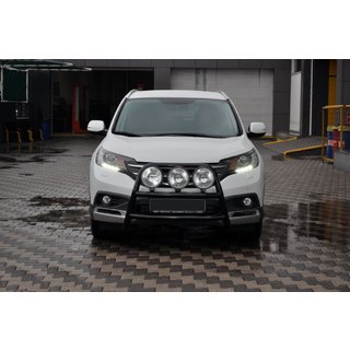 Priekšējais aizsargstienis WT018 Black (nerūsējošais tērauds) foto 2