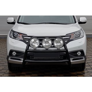 Priekšējais aizsargstienis WT018 Black (nerūsējošais tērauds) foto 4