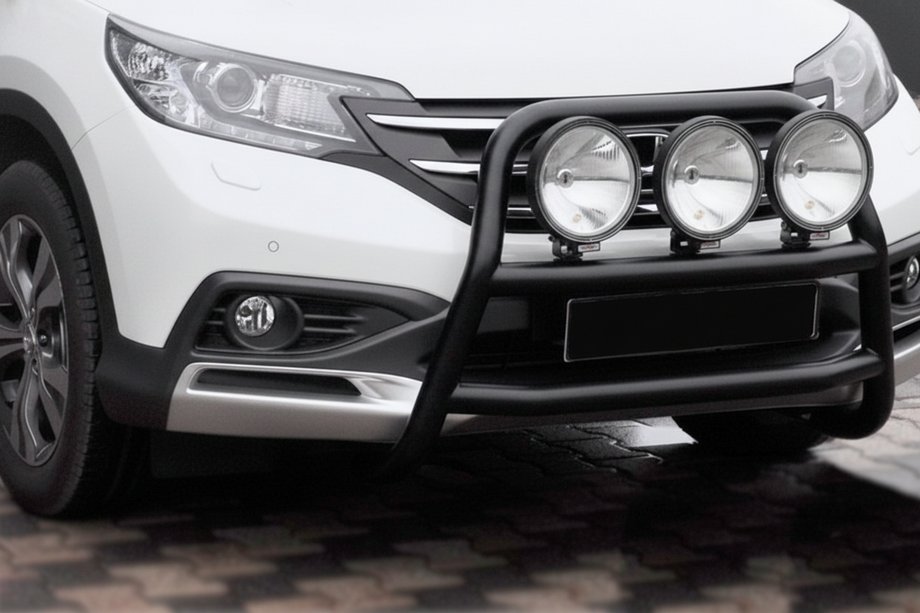 Honda CRV 2012–2016 Priekšējais aizsargstienis WT018 Black (nerūsējošais tērauds) Image