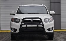 Hyundai Santa Fe 2 2006–2012 Kengurubārs WT018 Black (nerūsējošais tērauds) foto 2