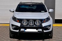 Kia Sportage 2010–2015 Kengurubārs WT018 Black (nerūsējošais tērauds) foto 1