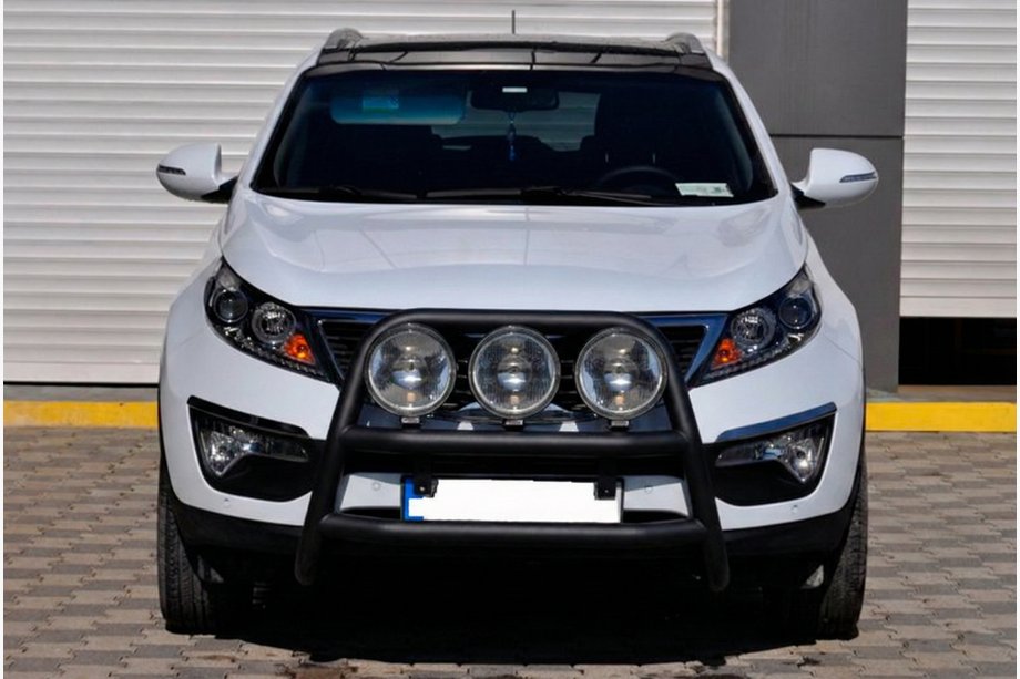 Kia Sportage 2010–2015 Kengurubārs WT018 Black (nerūsējošais tērauds) Image
