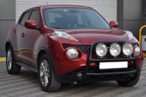 Nissan Juke 2010–2019 Bullbar WT018 Black (nerūsējošais tērauds) foto 3