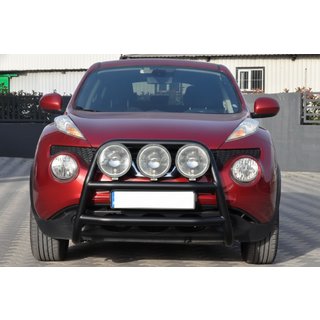 Bullbar WT018 Black (nerūsējošais tērauds) foto 1