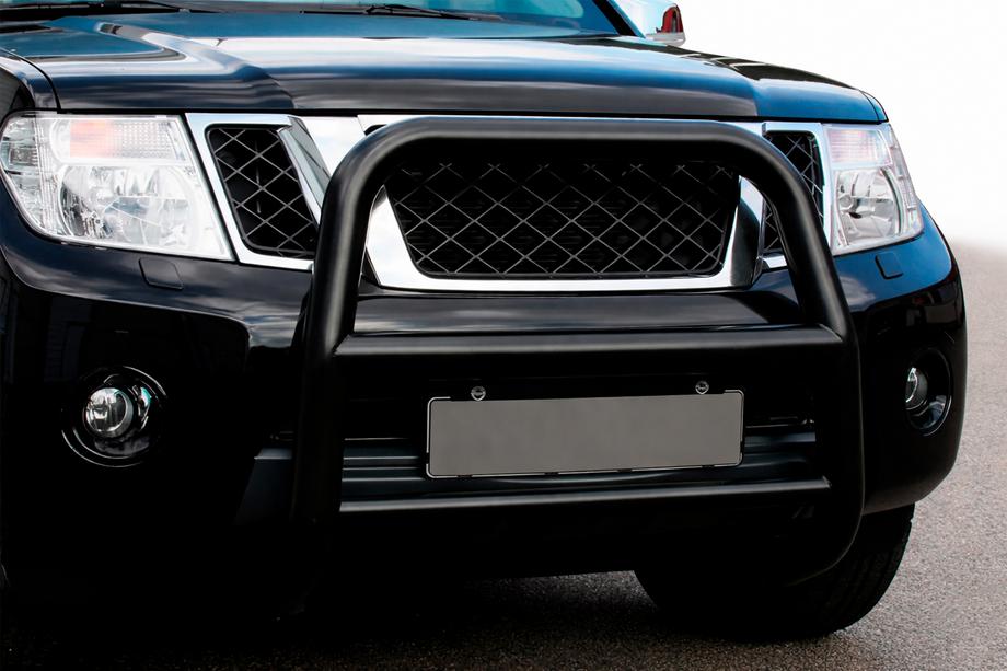 Nissan Pathfinder R51 2005–2014 Bullbar WT018 Black (nerūsējošais tērauds) Image