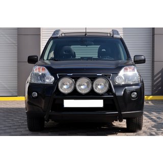 Priekšējais aizsargstienis WT018 Black (nerūsējošais tērauds) foto 1