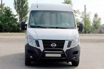 Nissan NV400 2010–2024 Kengurubārs WT018 Black (nerūsējošais tērauds) foto 1