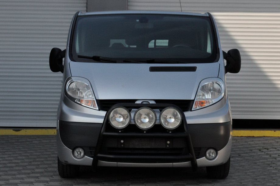 Nissan Primastar 2002–2014 Kengurubārs WT018 Black (nerūsējošais tērauds) Image