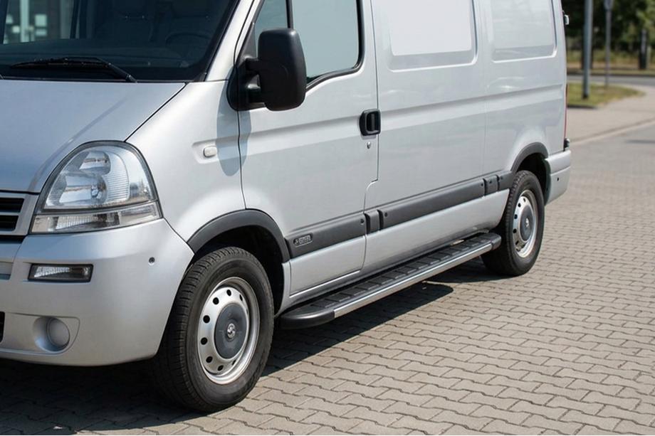 Renault Master 1998–2010 Sānu sliekšņi Duru (2 gab., alumīnijs) Image