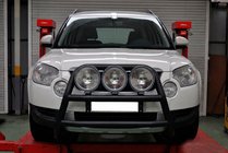 Skoda Yeti 2009–2017 Kengurubārs WT018 Black (nerūsējošais tērauds) foto 3