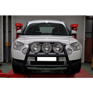 Kengurubārs WT018 Black (nerūsējošais tērauds) Skoda Yeti 2009–2017 foto 3