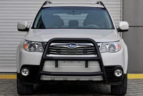 Subaru Forester 2008–2013 Kengurubārs WT018 Black (nerūsējošais tērauds) foto 1