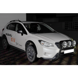 Kengurubārs WT018 Black (nerūsējošais tērauds) Subaru XV 2011–2017 foto 2
