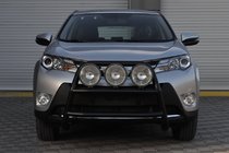 Toyota Rav 4 2013–2018 Bullbar WT018 Black (nerūsējošais tērauds) foto 4