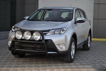 Toyota Rav 4 2013–2018 Bullbar WT018 Black (nerūsējošais tērauds) foto 3