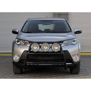 Bullbar WT018 Black (nerūsējošais tērauds) foto 1