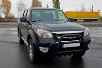 Ford Ranger 2007–2011 Kengurins QT008 Black (nerūsējošais tērauds) foto 2