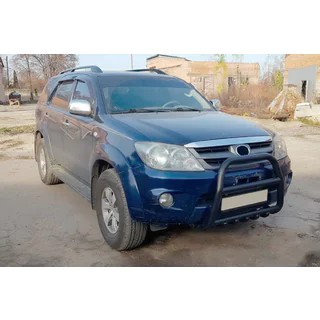 Priekšējais aizsargstienis F12-11 Black (nerūsējošais tērauds) foto 2