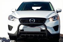 Mazda CX-5 2012–2017 Priekšējais aizsargstienis WT021 Black (nerūsējošais tērauds) foto 3