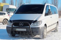 Mercedes Vito W639 2004–2014 Kengurins XL-WT025 Black (nerūsējošais tērauds) foto 3