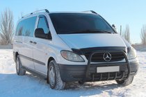 Mercedes Vito W639 2004–2014 Kengurins XL-WT025 Black (nerūsējošais tērauds) foto 1
