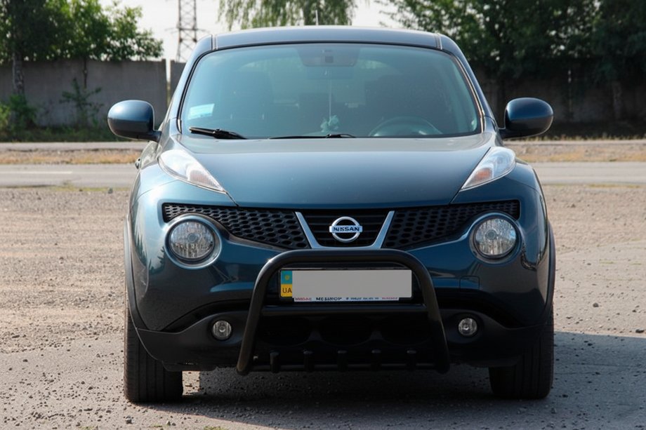 Nissan Juke 2010–2019 Kengurins QT012 Black (nerūsējošais tērauds) Image