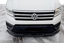 Volkswagen Crafter 2016– Priekšējais aizsargstienis ST085 Black (nerūsējošais tērauds) foto 3