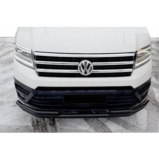 Priekšējais aizsargstienis ST085 Black (nerūsējošais tērauds) Volkswagen Crafter 2016– foto 3