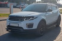 Range Rover Evoque 2012–2018 Priekšējais aizsargstienis ST014-1 Black (nerūsējošais tērauds) foto 2