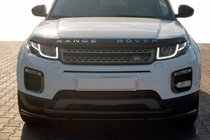 Range Rover Evoque 2012–2018 Priekšējais aizsargstienis ST014-1 Black (nerūsējošais tērauds) foto 1