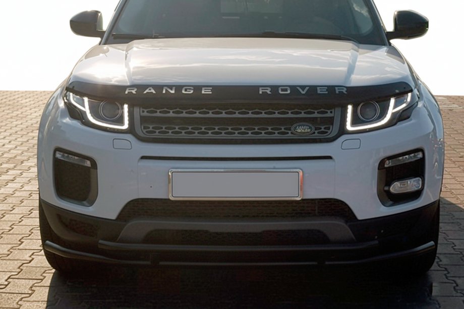 Range Rover Evoque 2012–2018 Priekšējais aizsargstienis ST014-1 Black (nerūsējošais tērauds) Image
