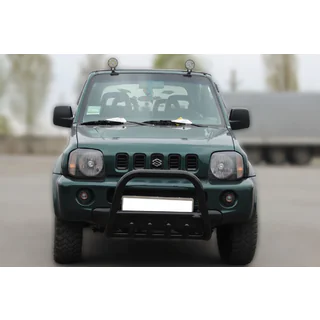 Kengurstienis F2-01 Black (nerūsējošais tērauds) Suzuki Jimny 1998–2018 foto 1