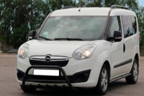 Opel Combo 2012–2018 Kengurīns Black (nerūsējošais tērauds) foto 3