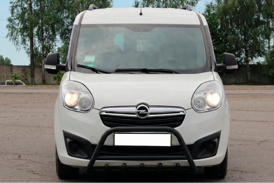 Opel Combo 2012–2018 Kengurīns Black (nerūsējošais tērauds) Image
