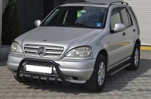 Mercedes ML W163 1997–2005 Kengurīns Black (nerūsējošais tērauds) foto 3