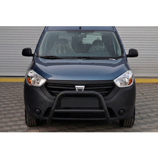Bullbar WT006 Black (nerūsējošais tērauds) Dacia Dokker 2013–2022