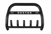 Renault Duster 2008–2017 Priekšējais aizsargstienis (bullbar) RNDT.09.F1-58.6 Black (nerūsējošais tērauds) foto 1