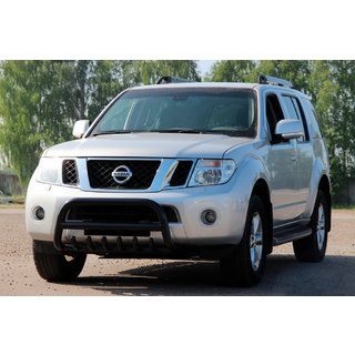Kengur stienis WT008 Black (nerūsējošais tērauds) Nissan Pathfinder R51 2005–2014 foto 4