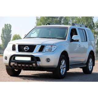 Kengur stienis WT008 Black (nerūsējošais tērauds) Nissan Pathfinder R51 2005–2014 foto 1