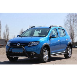 Priekšējais kengurina stienis WT006 Black (nerūsējošais tērauds) foto 4