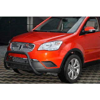 Kengurins WT005 Black (nerūsējošais tērauds) SsangYong Korando 2010–2019 foto 1