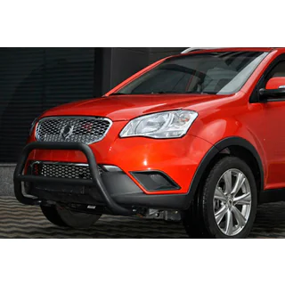 Kengurins WT005 Black (nerūsējošais tērauds) SsangYong Korando 2010–2019 foto 3