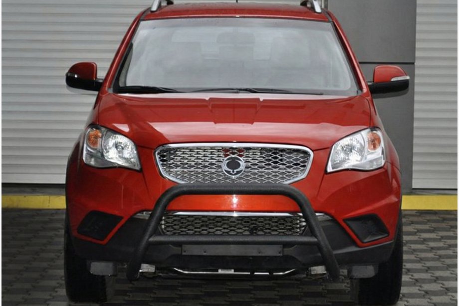 SsangYong Korando 2010–2019 Kengurins WT005 Black (nerūsējošais tērauds) Foto 2